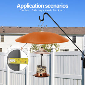 Andergi 60-degree flap swing traps squirrels at the edge.