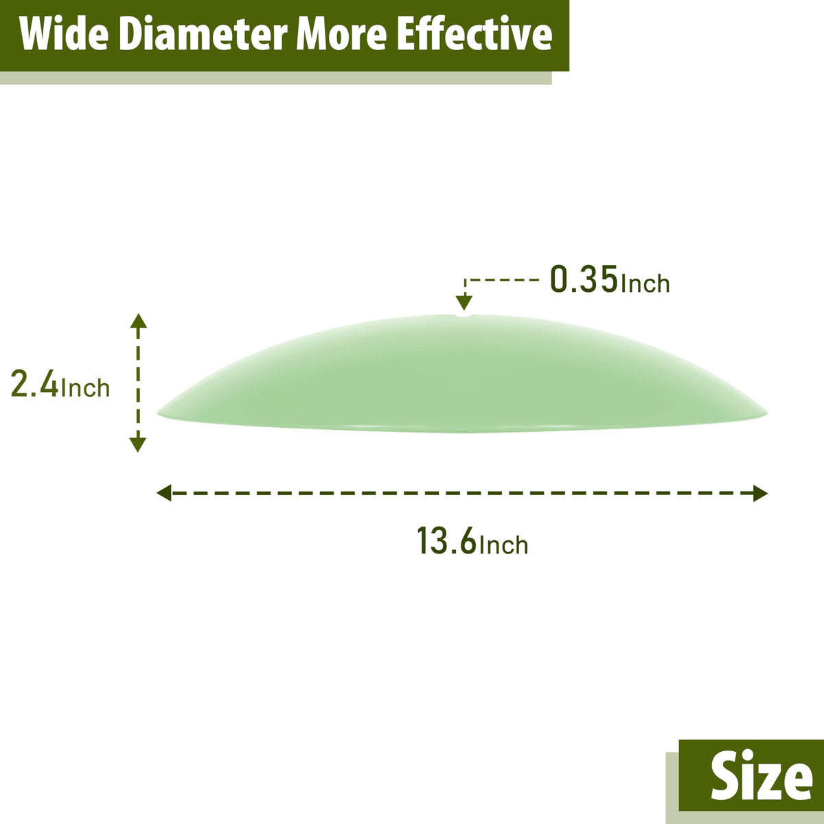 andergi light green rain guard adds subtle outdoor protection.