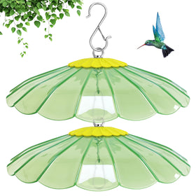 Andergi hummingbird feeder shade dome cover protects nectar from sun and rain