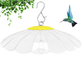 andergi hummingbird feeder shade dome cover shields nectar from sun and rain