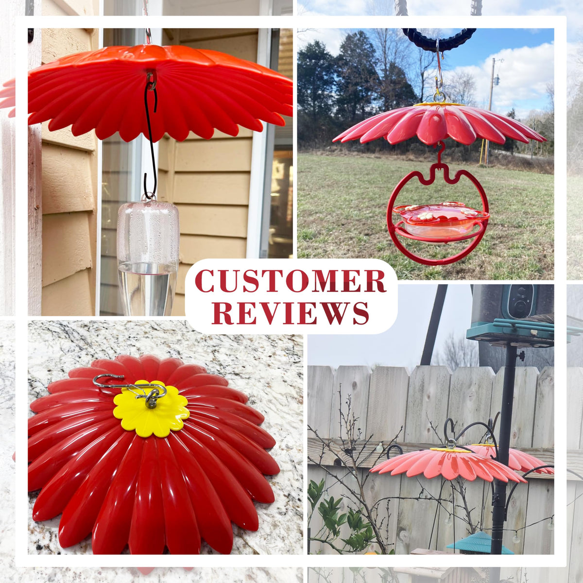 Andergi rain guard for bird feeder shields seeds from rain, extending freshness.