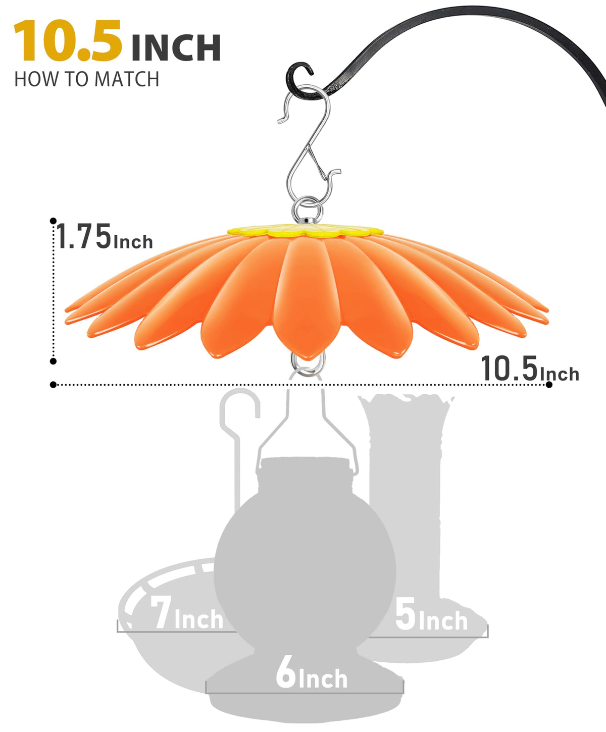 andergi squirrel baffle reduces seed loss at feeders