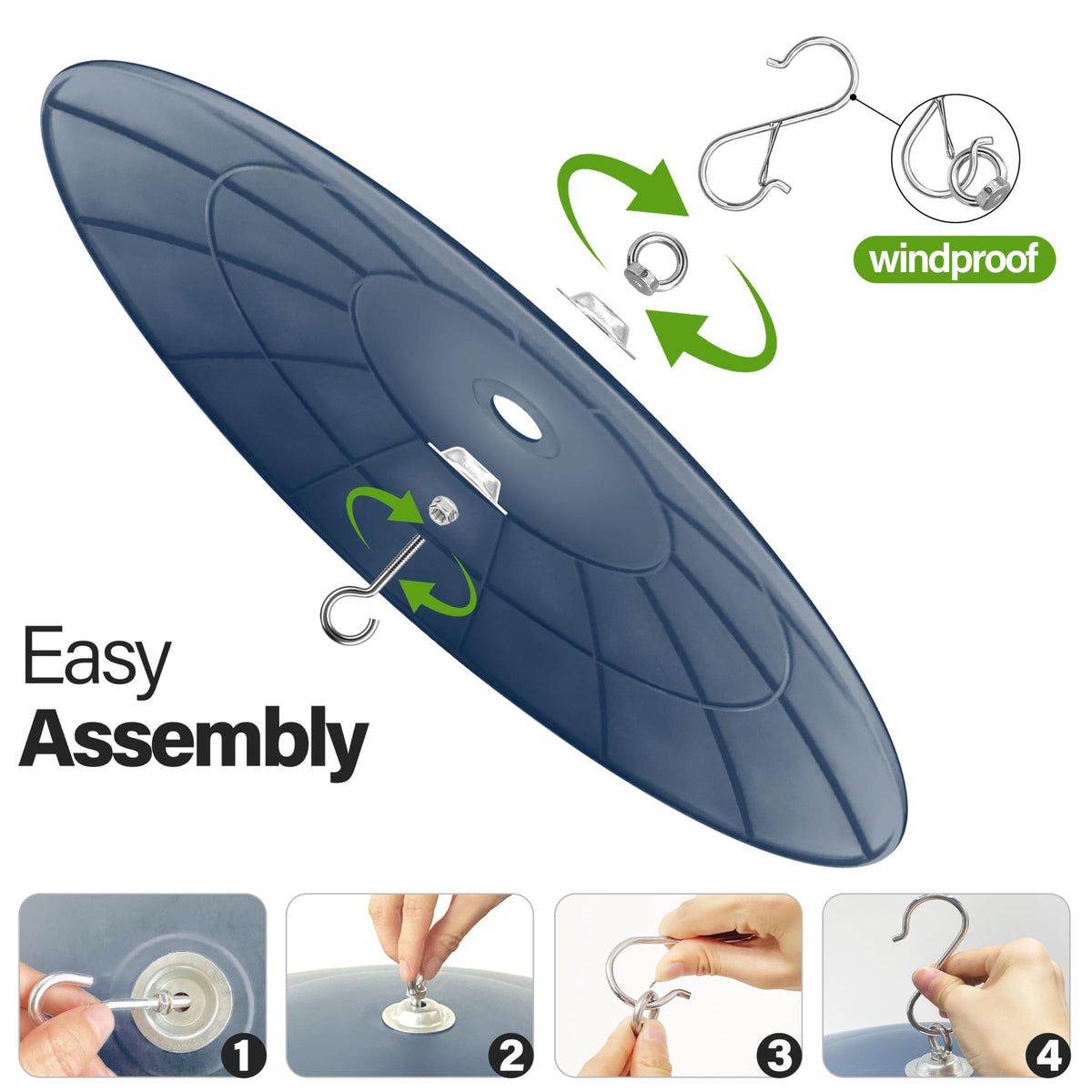 andergi 60-degree swing flap deters climbers from reaching the feeder