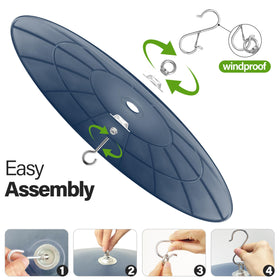 andergi 60-degree swing flap deters climbers from reaching the feeder