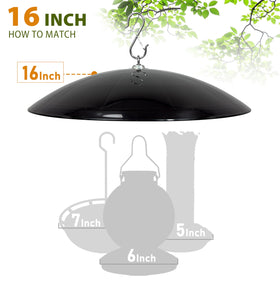 Andergi two-pack provides practical rain protection for multiple feeders.