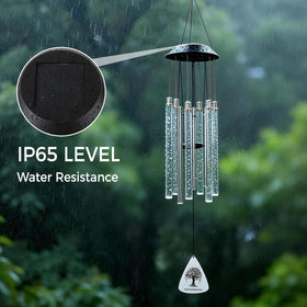 Andmenow wind chimes suit patios, porches, balconies, and entryways.