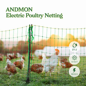 ANDMON 14-conductive strands close-up delivering strong electrical deterrence