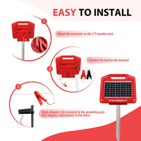 ANDMON S600 livestock protection setup in pasture