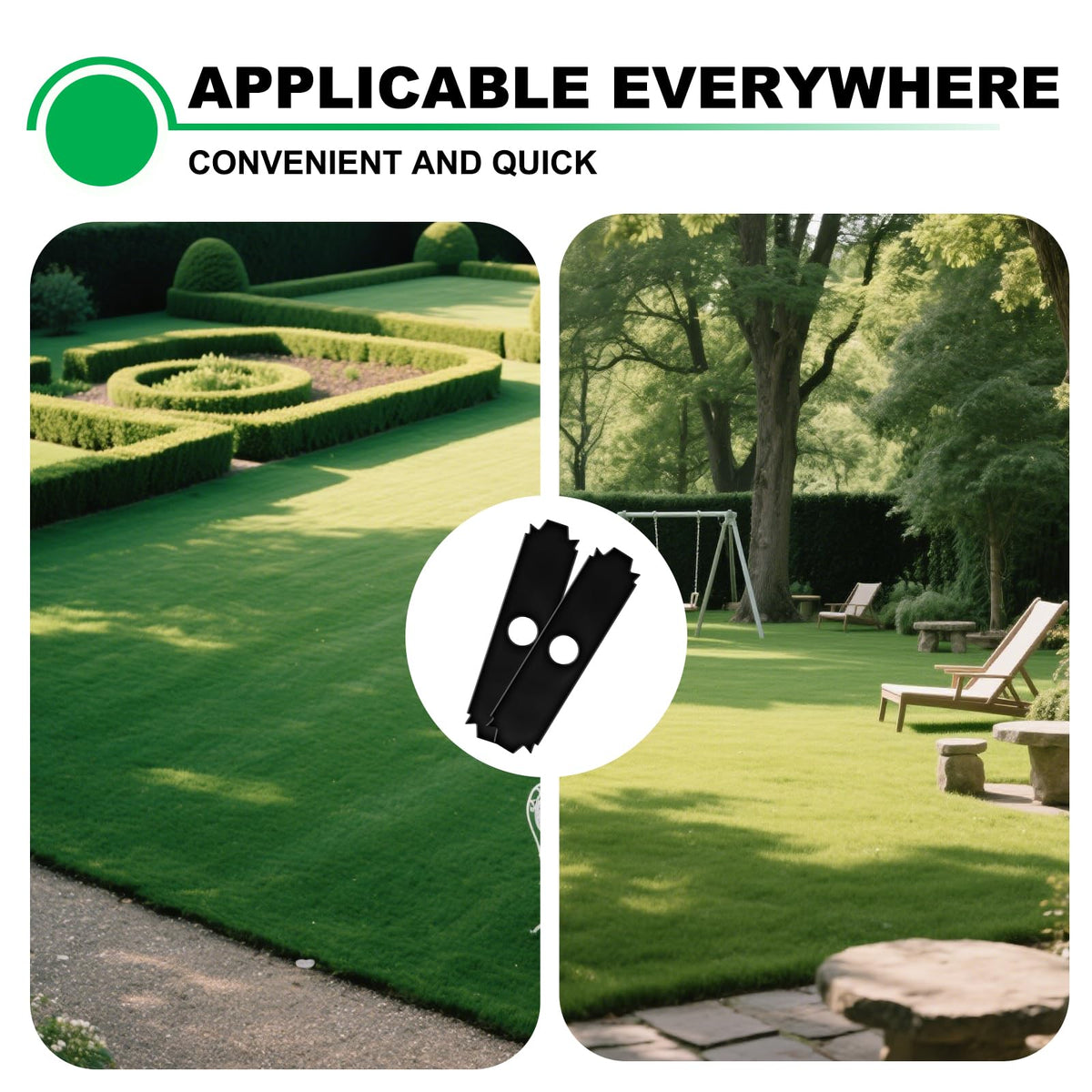 Andorm AC04215 blade delivering clean edges during edging work