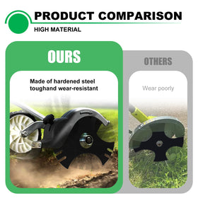 Andorm Star Edger Blade compatible with Craftsman, Troy-Bilt, and MTD