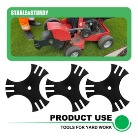 Andorm Star Edger Blade durable steel construction for long-lasting use