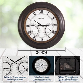 ANDY STAR silent sweep movement for quiet outdoor placement