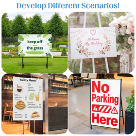 Aneco multi-use signs suitable for events such as parties or graduations