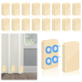 ANGAR 32pcs outdoor curtain weights for wind stabilization on patio drapes.