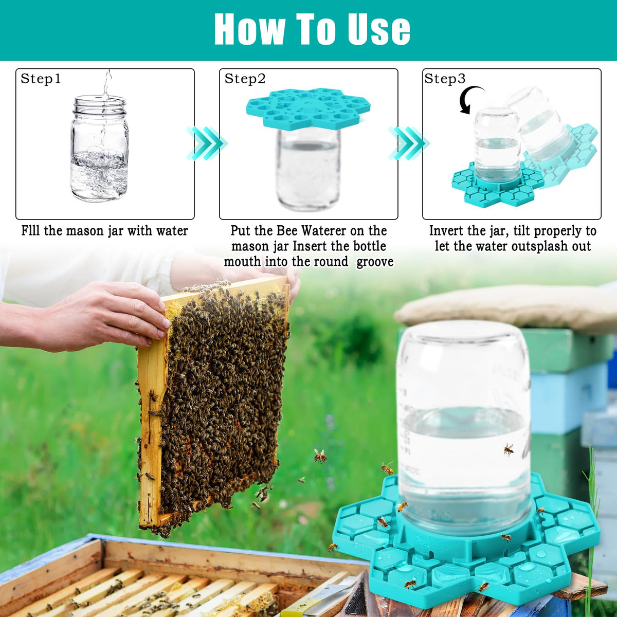 ANGAR durable silicone beekeeping accessory for easy cleaning