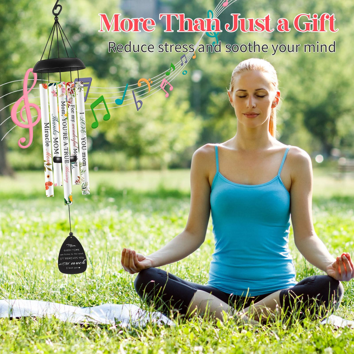 Anglechic outdoor wind chimes ideal for garden and patio