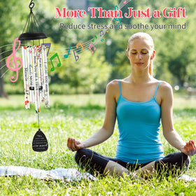 Anglechic outdoor wind chimes ideal for garden and patio