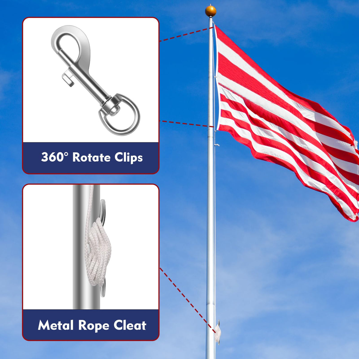 Anglekai rope diameter 8mm highlights strong load bearing capacity.