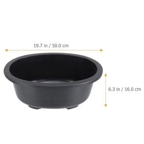 Angoily bonsai pot raised feet promote air circulation