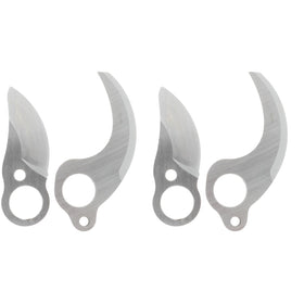Angoily electric pruning shears with carbon steel blades for clean garden cuts.