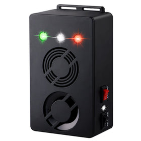 Angveirt battery operated ultrasonic rodent repellent under the car hood protecting the vehicle