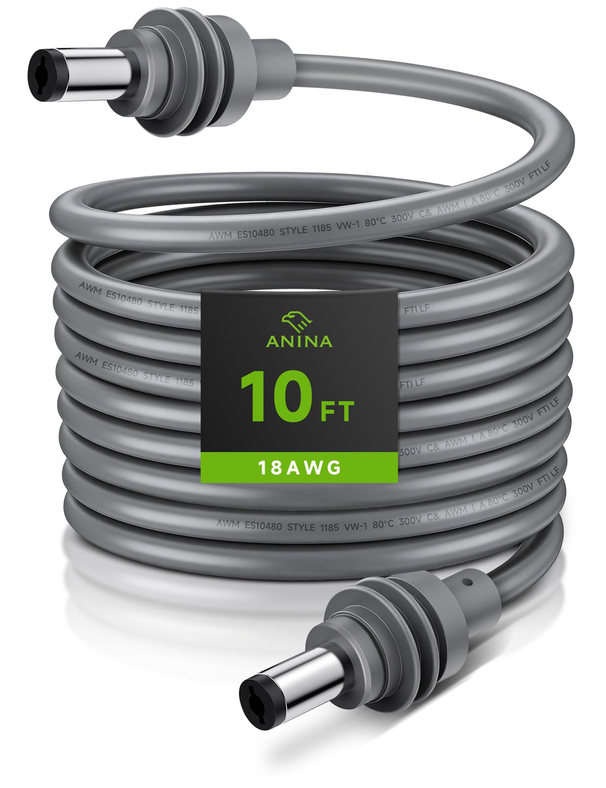 Anina DC Power Cord for Starlink Mini, 2m length, ideal outdoors.