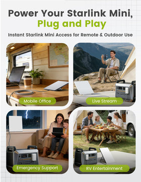 Anina Starlink Mini connection stays reliable during road trips and camping