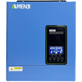 Aninerel 3000W hybrid inverter front view showing compact design for off-grid power