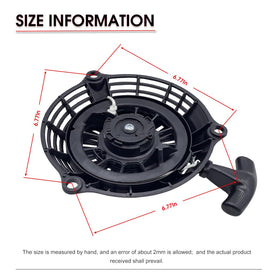 Aniro Moto extra pull string ready for future replacement