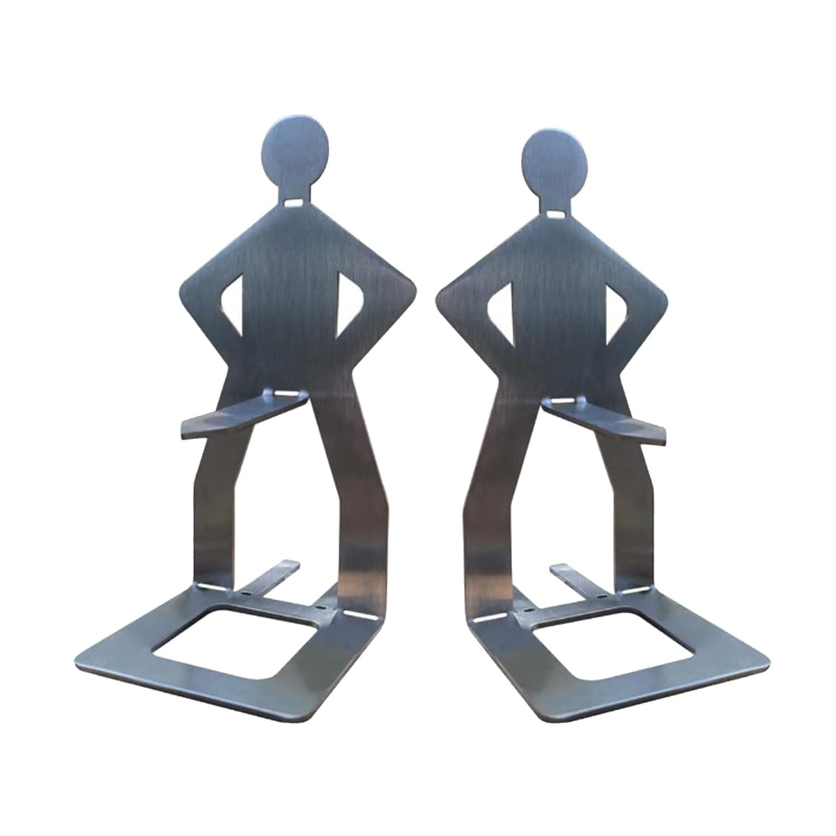 ANIS KEBBR 2PCS standing-man hot dog holders keep sausages stable while grilling