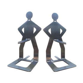 ANIS KEBBR 2PCS standing-man hot dog holders keep sausages stable while grilling