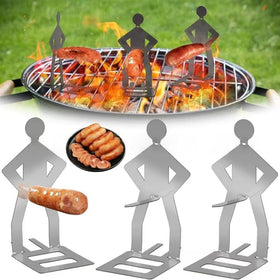 ANIS KEBBR stainless steel hot dog rack with high heat resistance and easy cleanup
