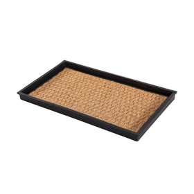 Anji Mountain boot tray with heavy-duty rubber, ready to organize entryways and reduce mess.