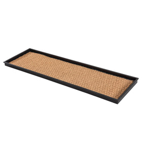 Anji Mountain AMB0BT4F boot tray with coir insert for entryway organization.