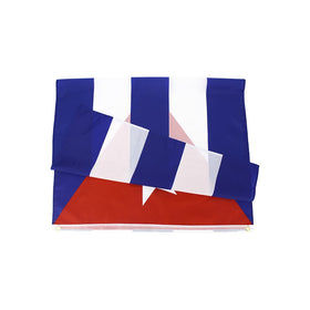 ANJOR Cuba flag 3x5 with double stitching edges for longevity.
