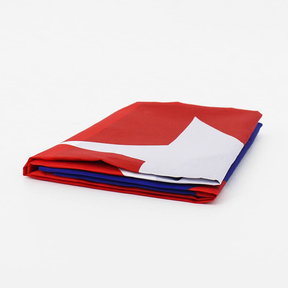 ANJOR Cuba flag 3x5 eco-friendly dye for bright colors.