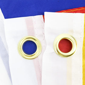 ANJOR Ecuador flag with a strong header and brass grommets