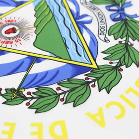 ANJOR El Salvador flag double-stitched edges for dependable mounting
