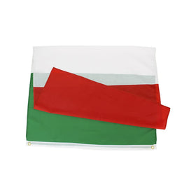 ANJOR 3x5 Italy flag with UV fade-resistant polyester color for outdoor longevity.