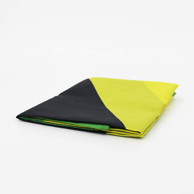 ANJOR Jamaica flag size 90 x 150 cm suitable for versatile mounting.