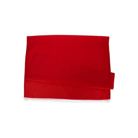 ANJOR bright red flag showcases vivid color for eye-catching outdoor displays