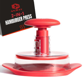 ANJUKE Burger Press quarter-pound patty mold for consistent slider burgers.
