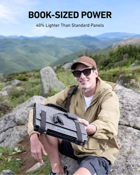 Eight ports power multiple devices simultaneously including USB-C and AC.