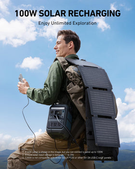 SOLIX C200X LiFePO4 battery delivering durable, long-lasting energy.