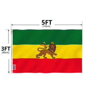 Anley 3x5-foot flag packaging for reliable shipment