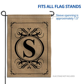 Anley truly double-sided garden flag shows images on both sides.