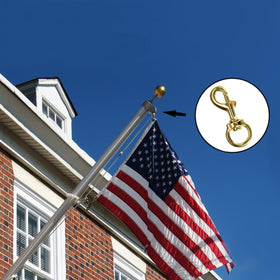 Anley easy-attach design for quick flag setup