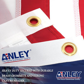 Flag measures 2x3 feet for versatile mounting.
