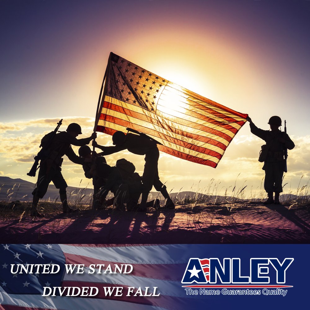ANLEY EverStrong 100% polyester fabric is waterproof for outdoor use.