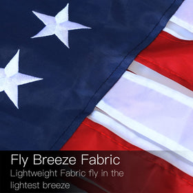 Anley five-foot windsock offers high visibility and festive porch appeal.